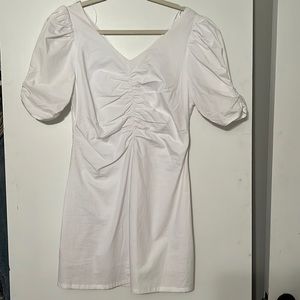 Never worn white mini dress